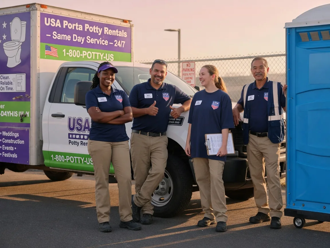 Porta Potty Rental company in Paramount, CA